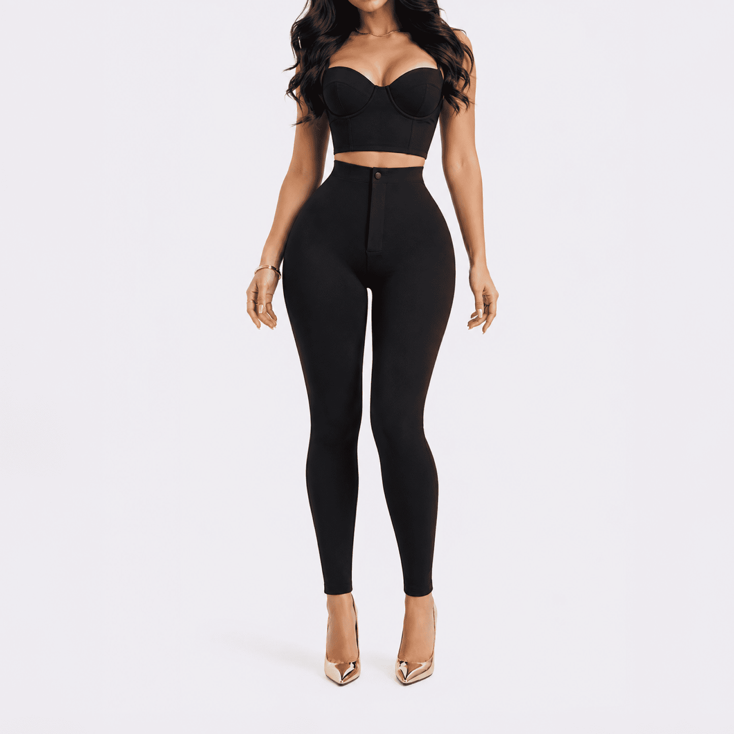 Leggings Moldeadores con Faja Interna Velvet Body Sculpt | Moldea Abdomen y Realza Glúteos